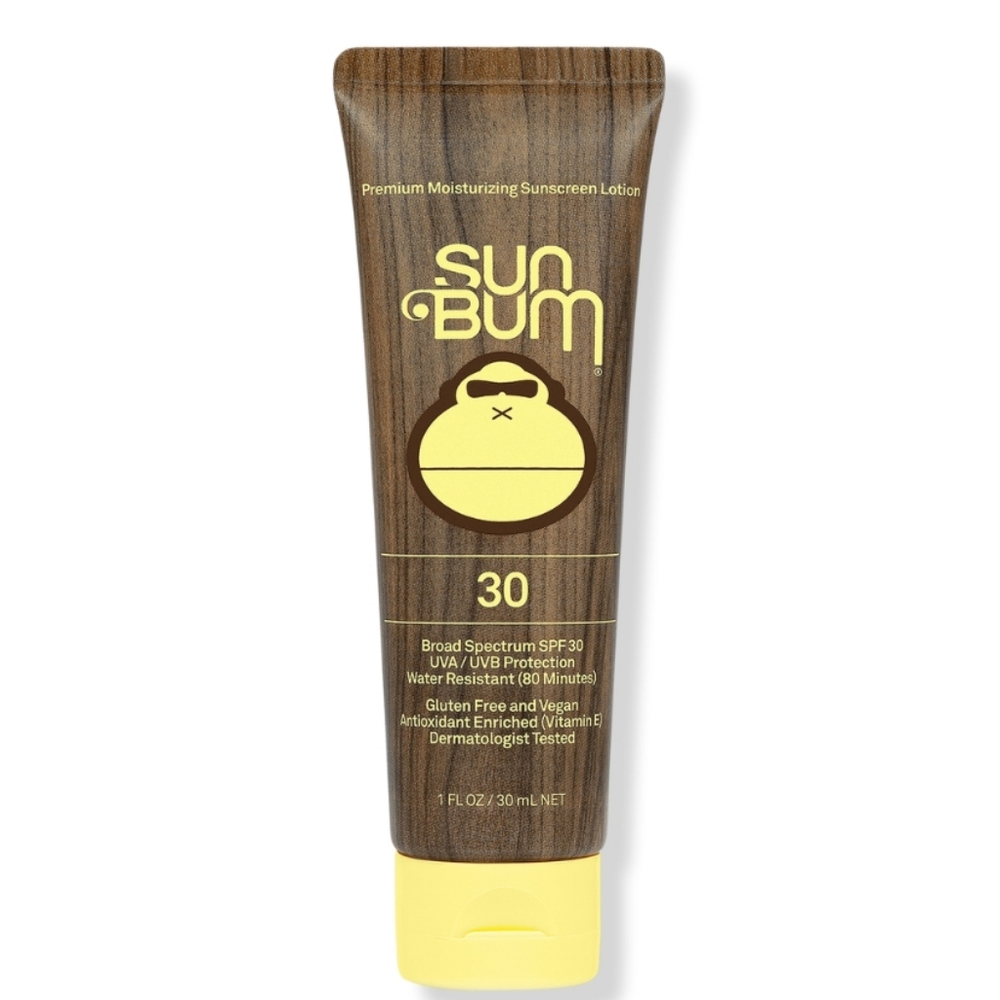 SUN BUM PREMIUM MOISTURIZING SUNSCREEN LOTION SPF 30.